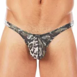 Gregg Homme 112304 AWOL Thong Camo Underwear