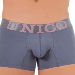 Unico 12300836-96 Ceniza Short Boxer