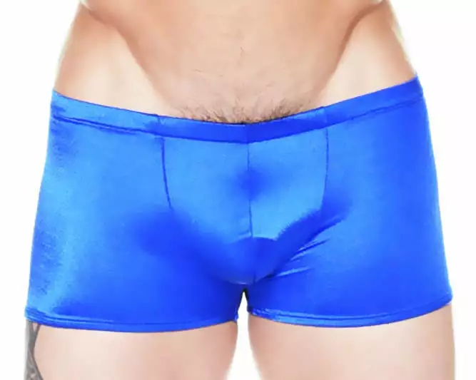 Male Power 153-076 Lo Rise Satin Short 6 Male Power 153-076 Lo Rise Satin Short