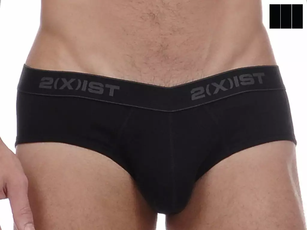 2xist 2X020320 3-Pack No Show Brief 5 2xist 2X020320 3-Pack No Show Brief