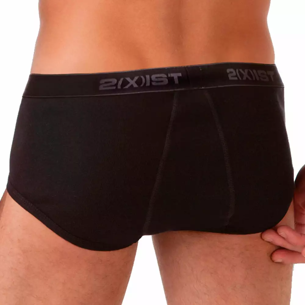 2xist 2X31020039030 Cotton 3Pk Fly-Front Brief 2 2xist 2X31020039030 Cotton 3Pk Fly-Front Brief