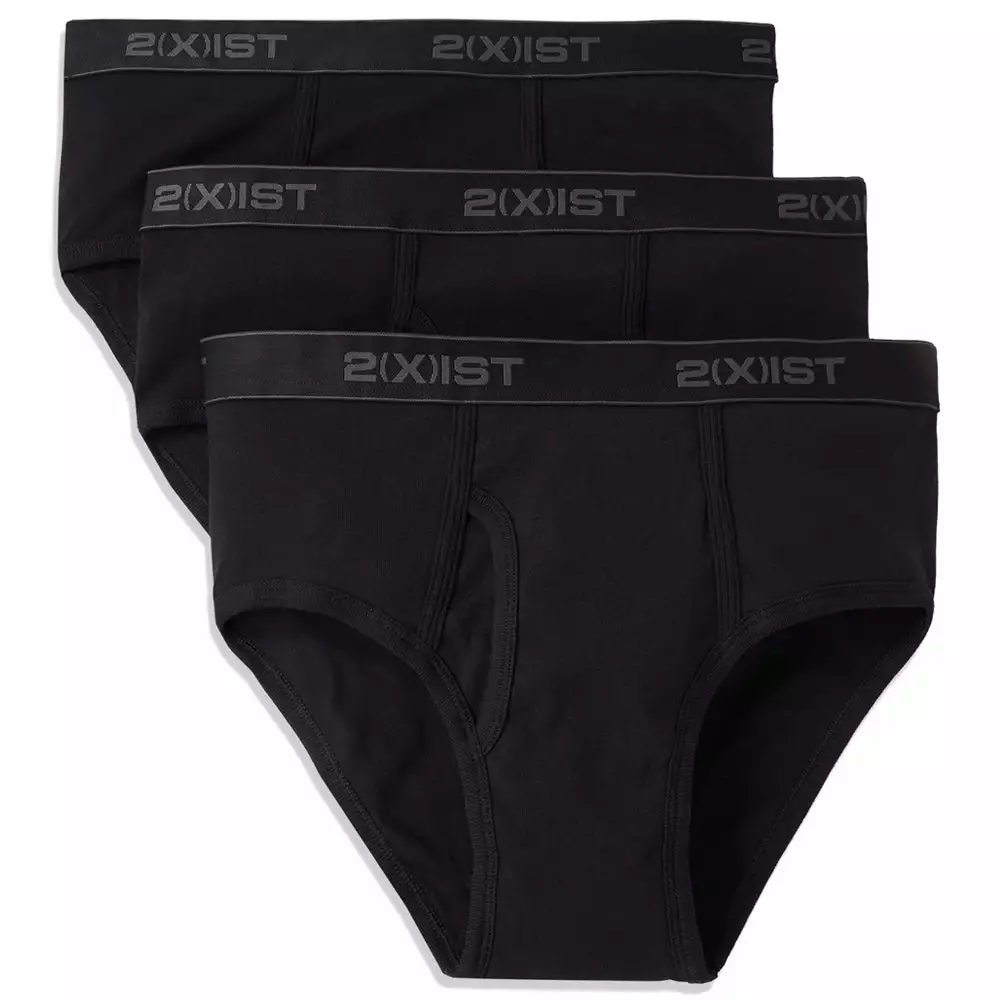 2xist 2X31020039030 Cotton 3Pk Fly-Front Brief 4 2xist 2X31020039030 Cotton 3Pk Fly-Front Brief