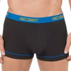 2xist 2X3104443302 Performance Cotton 2Pk No Show Trunk