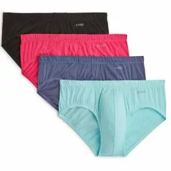 2xist 020432 COTTON 4PK BIKINI BRIEF