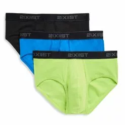 2xist 2X020320 3-Pack No Show Brief 12 2xist 2X020320 3-Pack No Show Brief
