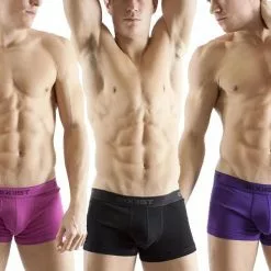 2xist 6404014 3 Pack Essential No Show Trunk