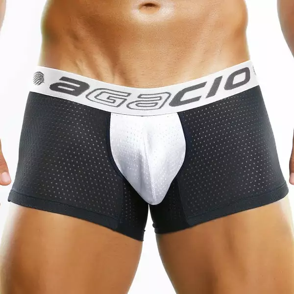Agacio AG5852 Zaki Smart Open-Hole Mesh Boxer 1 Agacio AG5852 Zaki Smart Open-Hole Mesh Boxer