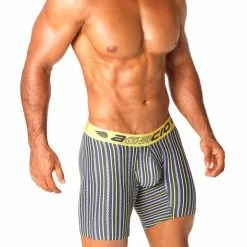 Agacio AG5937 Long Boxer Horizontal Stripes