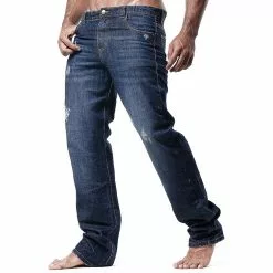 Agacio AG9702 Straight Leg Jeans Raw