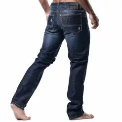 Agacio AG9702 Straight Leg Jeans Raw 8 Agacio AG9702 Straight Leg Jeans Raw