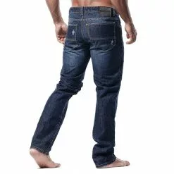 Agacio AG9703 Straight Leg Jeans Raw 8 Agacio AG9703 Straight Leg Jeans Raw