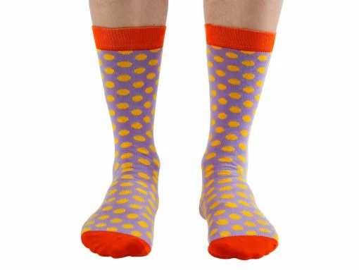 Blue Blood BB006 Small Polka Blood Socks