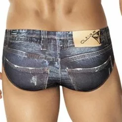 Clever 5201 Denim Jean Latin Brief -