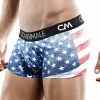 Cover Male CMG013 USA Flag Boxer Trunk