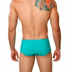 Mensuas MN0688 Turquoise Party Swim Brief
