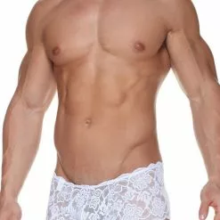 Male Basics MBL-001 Lace Mini Boy Short 7 Male Basics MBL-001 Lace Mini Boy Short
