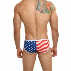 Mensuas MN0827 USA Flag Boxer Briefs