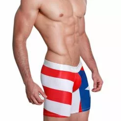 Mensuas MN0868 Puerto Rico Flag Long Boxer
