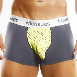 Mensuas MN5674 Pleasant Surprise Center-Mesh Boxer