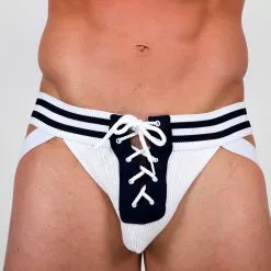 Pistol Pete PPJC120-218 VARSITY Lace Up Jock 8 Pistol Pete PPJC120-218 VARSITY Lace Up Jock