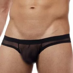 Cover Male CM222 Pouch Enhancing Cheeky Boxer Brief Sheer