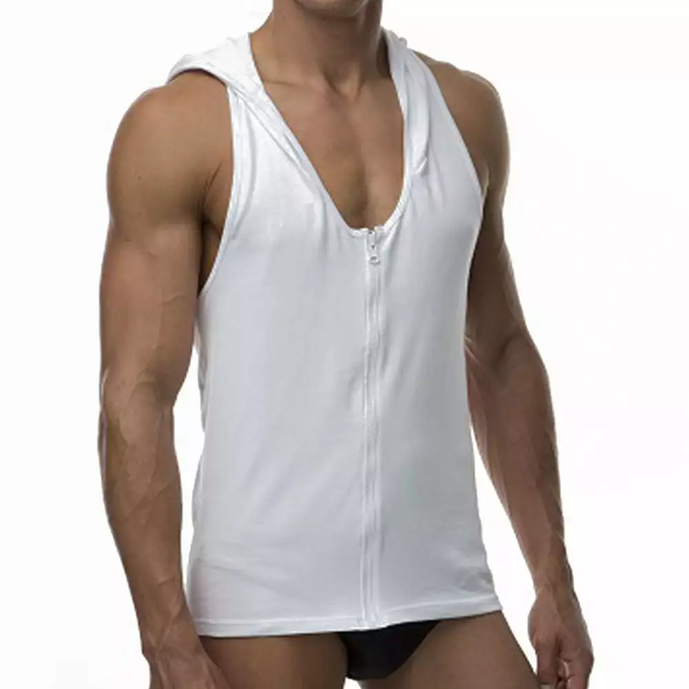 Cover Male CM339 Tank Hoodie 1 Cover Male CM339 Tank Hoodie