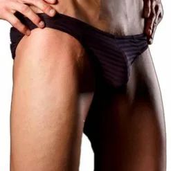 Good Devil GD4555 Horizontal Lines Jockstrap