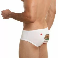 Mensuas MN0821 California Flag Boxer Briefs