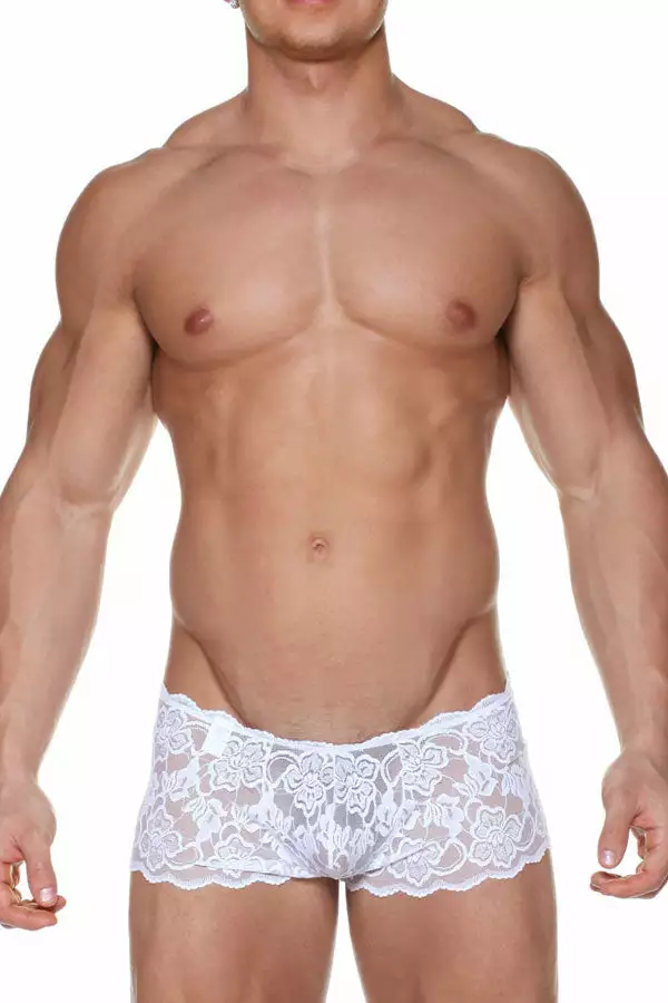 Male Basics MBL-001 Lace Mini Boy Short 1 Male Basics MBL-001 Lace Mini Boy Short