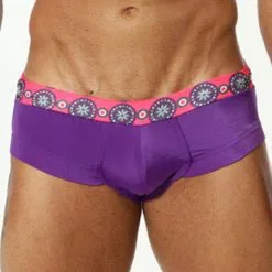 Cover Male CM0712 Vintage Hippie Swim Boxer