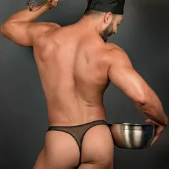 Miami Jock MJK014 Built In Cock Ring Thong