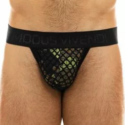 Modus Vivendi 11012-1 Trapped Camo Fishnet Tanga Brief