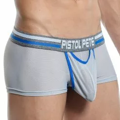 Pistol Pete PPG021 Boxer Trunk Royal Bl/White 7 Pistol Pete PPG021 Boxer Trunk Royal Bl/White