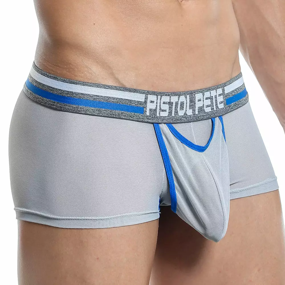 Pistol Pete PPG021 Boxer Trunk Royal Bl/White 3 Pistol Pete PPG021 Boxer Trunk Royal Bl/White