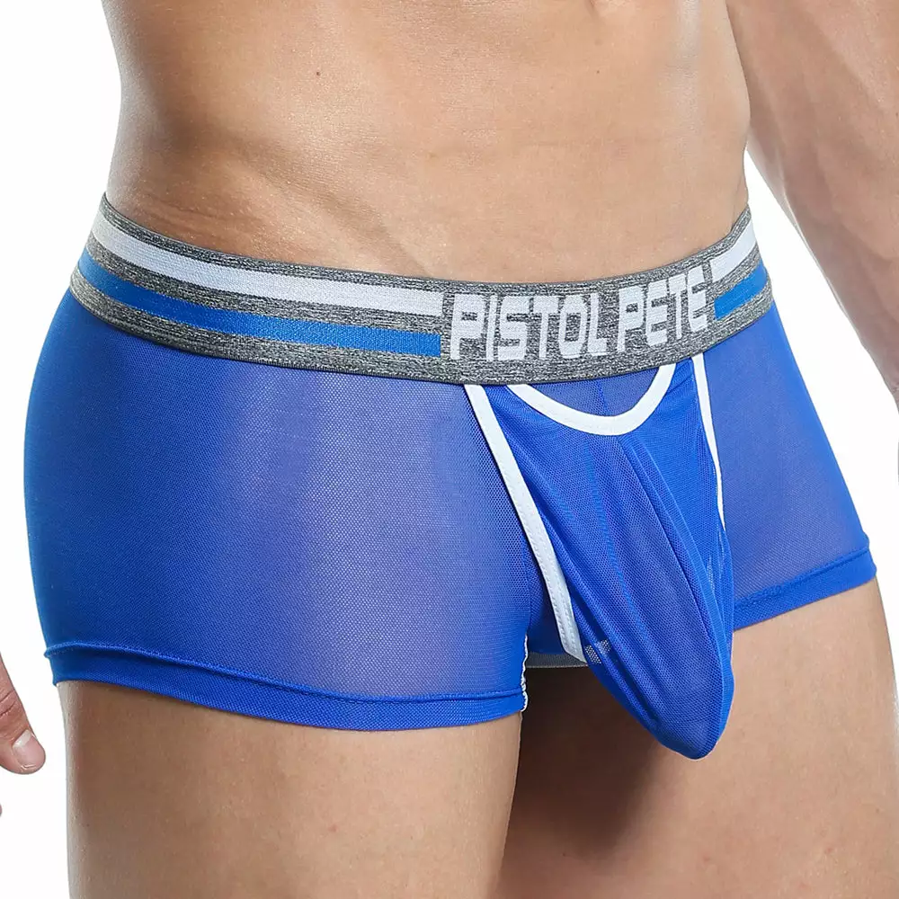Pistol Pete PPG021 Boxer Trunk Royal Bl/White 1 Pistol Pete PPG021 Boxer Trunk Royal Bl/White