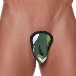 Lace Rage PM6 C-String Geometric Thong