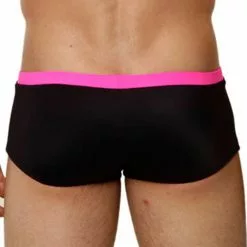 Mensuas MN0689 Pink Knight Swim Briefs
