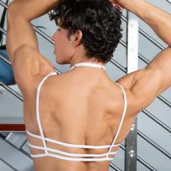 Secret Male SMA016 Choker Bra