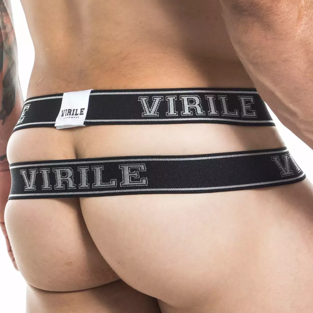 Underwear Virile VLU004 Double Support Jockstrap 4 Underwear Virile VLU004 Double Support Jockstrap