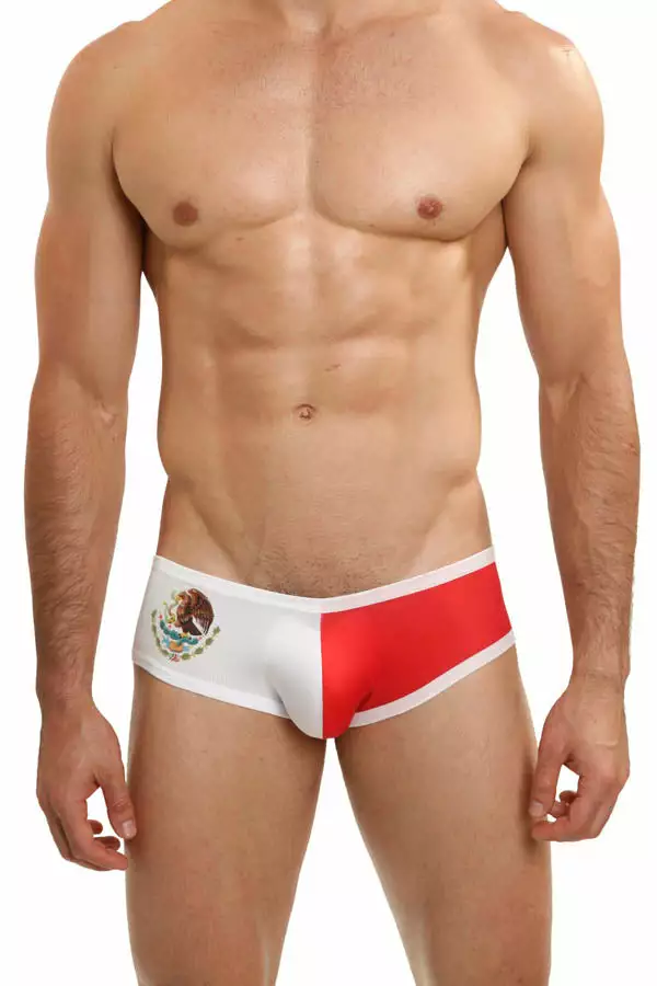 Mensuas MN0826 Mexico Flag Boxer Brief 1 Mensuas MN0826 Mexico Flag Boxer Brief