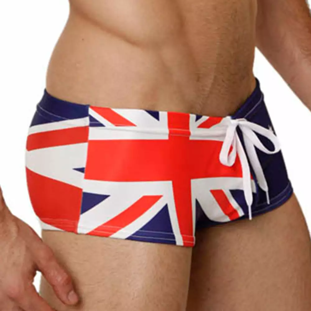 Mensuas MN8006 Australia Flag Swim Trunk 2 Mensuas MN8006 Australia Flag Swim Trunk